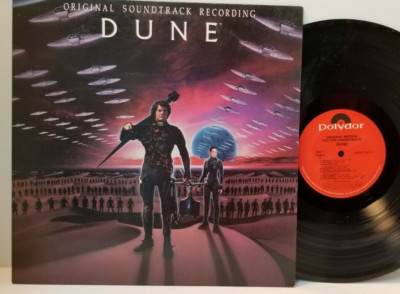 DUNE Original Soundtrack 1st Press 1984 LP Polydor 422-823 770