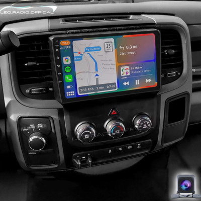 Car Radio Stereo Carplay For 2013-2018 Dodge Ram 4+64G 9in RDS Android13