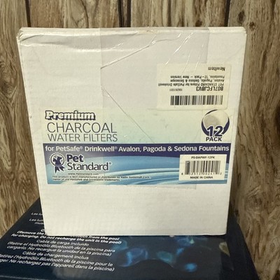 Drinkwell, Avalon Pagoda And Sedona Fountains Charcoal, Water Filters 12 In Box