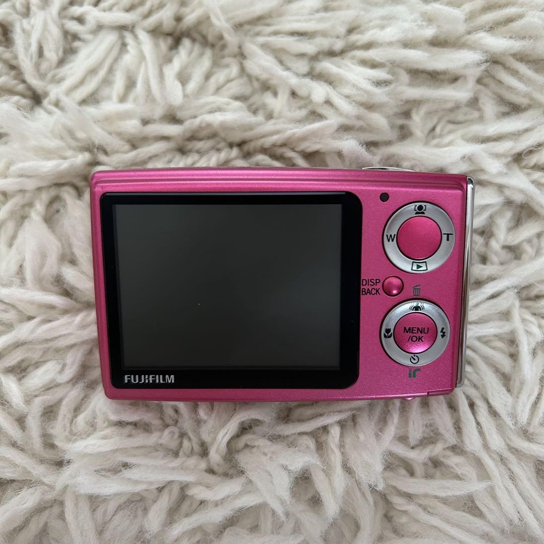 Fujifilm Finepix Z10fd Pink Compact Digital Camera 7.2MP Tested