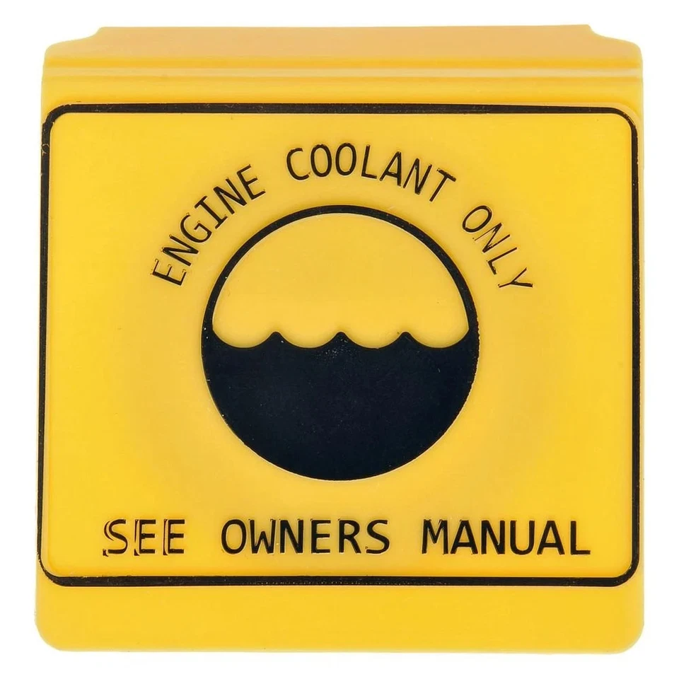 For Chrysler Town & Country 97-15 Dorman Yellow Engine Coolant Recovery Tank Cap - Image 2 of 2