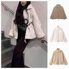 For Spring Autumn Winter Women Teddy Fleece Jacket For Outdoor Activities