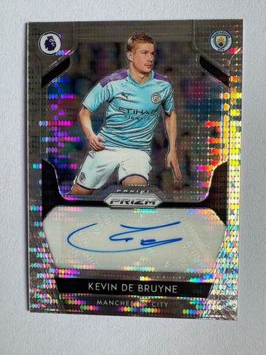 2019 Panini Breakaway Prizm PL Soccer Kevin De Bruyne Auto /3