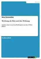 Werbung Als Film Und Ihre Wirkung Nina SteinmüLler Taschenbuch 32 S. Deutsch