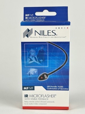 Niles MF1VF Infrared MicroFlasher With Visible Feedback New In Box