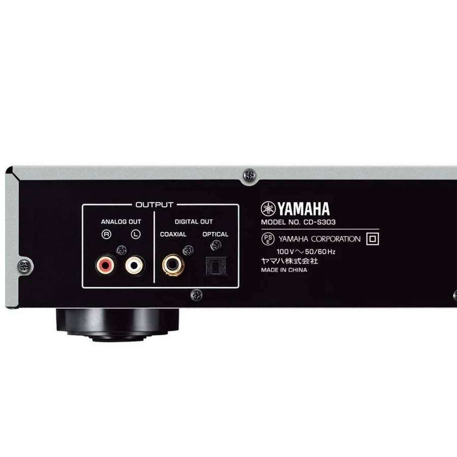 YAMAHA CD-S303 Single-disc CD Player Silver 435W×87H×260Dmm AC100V - Image 4 of 4
