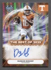 2025 Bowman University Best Best Of 2025 Autographs #BOA-DBI DeSean Bishop