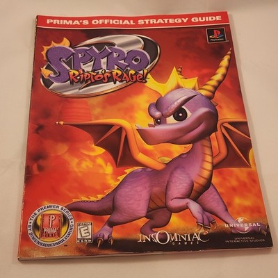 Spyro 2 Ripto's Rage Playstation 1 PS1 Prima's Official Game Strategy Guide