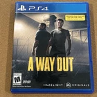 A Way Out - Sony PlayStation 4- low number produced and super rare 🔥🥷💪