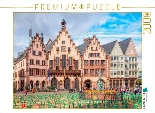 Calvendo Puzzle Frankfurt City Hall (RöMer) | 2000 Pieces, Finished Size 35.4 ×-image
