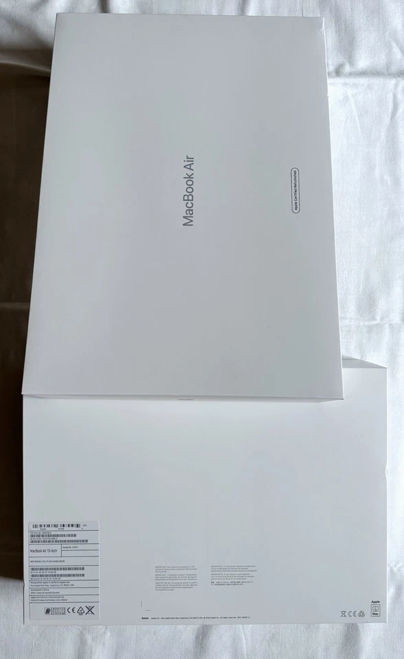originaler Karton MacBook Air 13 inch A2337 Verpackung leer Box - Bild 2 von 3