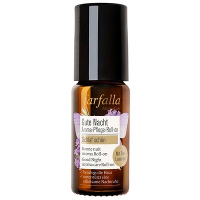 Farfalla Gute Nacht Aroma-Pflege-Roll-on Schlaf schön   10 ml