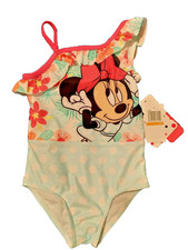Girls Disney Minnie Mouse One Piece Swimsuit Multi-Color sz 3T
