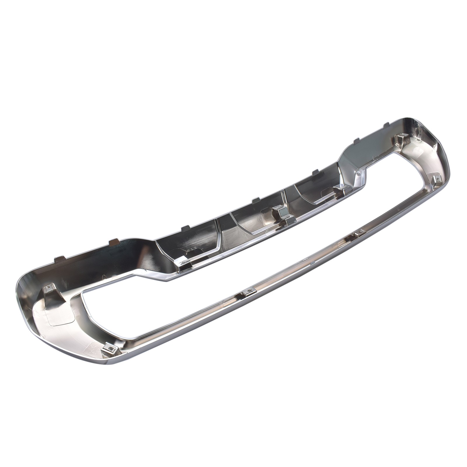 Chrome Front Bumper Molding Skid Plate For 2020-2023 GMC Sierra 2500 HD 3500 HD