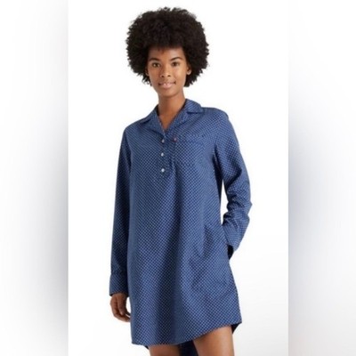 Levi s X Target Women's pajama Sleep shirt Size Small EUC