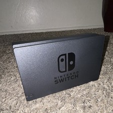 Nintendo Switch Dock External Stand Black HDMI Port USB Ports Console Mount