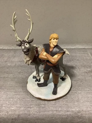 Frozen Die Eiskönigin Kristoff & Sven Disneyland Paris Figur - Bild 1 von 4