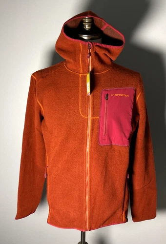 La Sportiva Agon Hoody Men's Size M Hawaiian Sun/Sangria Jacket NWT - product listing photo