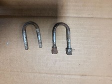 1973 Harley Davidson TX125 AMF Aermacchi OEM Handle Bar Hardware (Set 2)