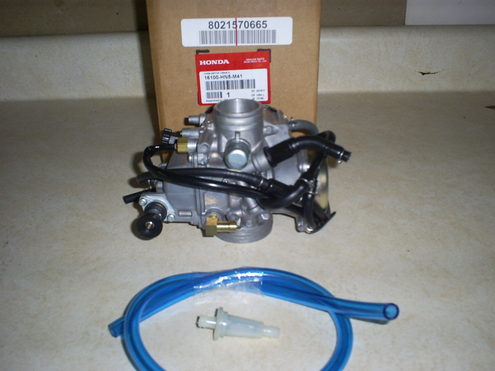 GENUINE HONDA OEM RANCHER 350 CARBURETOR FITS 0203 Fuel Line