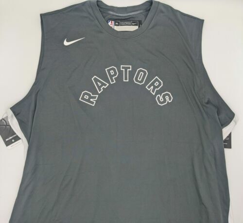 Toronto Raptors Drake OVO NIKE NBA Reversible Black/Grey Practice