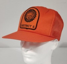 Vtg KDOT Kansas Department of Transportation District 5 Trucker SnapBack Hat