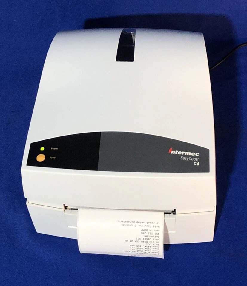 Intermec EasyCoder C4 Thermal Barcode Label Printer 📦 TESTED + FREE SHIPPING 📦 - Image 2 of 4