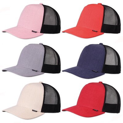 DJINNS Cooling Canvas Trucker Cap - Hat Hat Meshcap Baseball Cap Cappy Caps