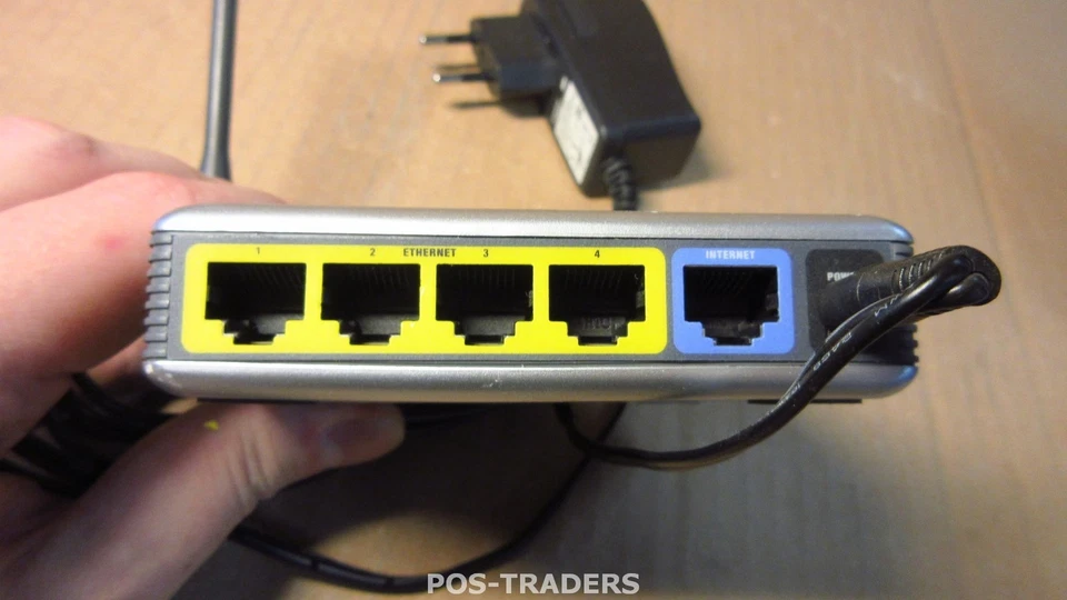 Linksys Compact Broadband Router WRT54GC V2.0 2.4GHz/802.11g/7 dBi INCL PSU - Bild 2 von 3