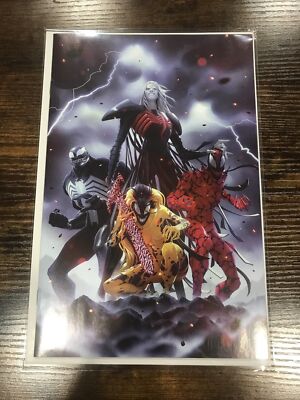 PLANET OF THE SYMBIOTES 1 * NM+ * VIRGIN ALEX GARNER PLAGUE VENOM KING IN BLACK