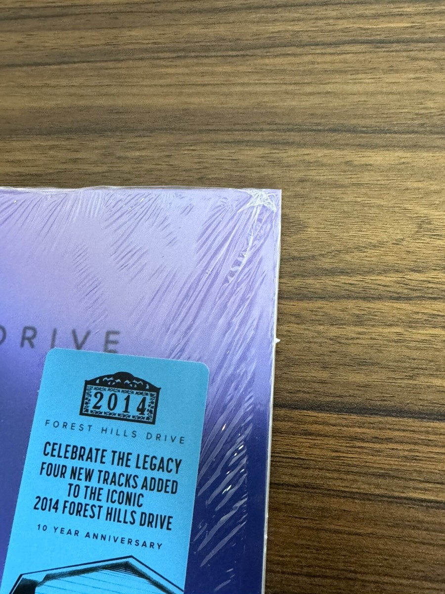 J. Cole 2014 Forest Hills Drive 10th Anniversary BLUE MARBLE COLOR