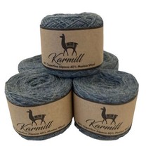 Alpaca Wool 60 Superfine Alpaca 40 Merino Sport Weight Lot of 5 Yale Blue YB