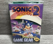 Sonic The Hedgehog 2 MADE IN JAPAN REDWOOD CITY MID PRODUCTION Sega Game Gear