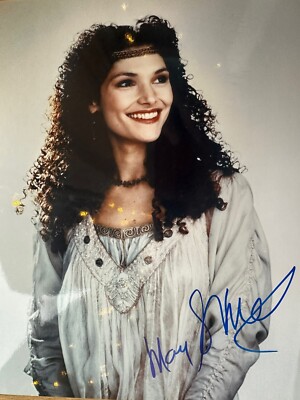 Mary Elizabeth Mastrantonio Signed 8x10 photo in Person. Robin Hood | eBay
