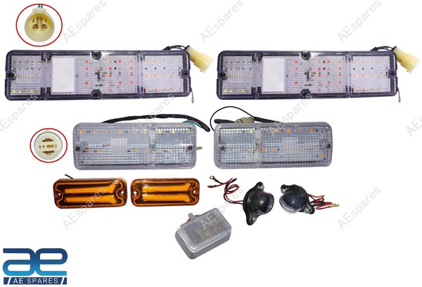 Drehen Heck Bremse Marker Komplett Licht Set FüR Suzuki Samurai SJ410 413 86-95-image