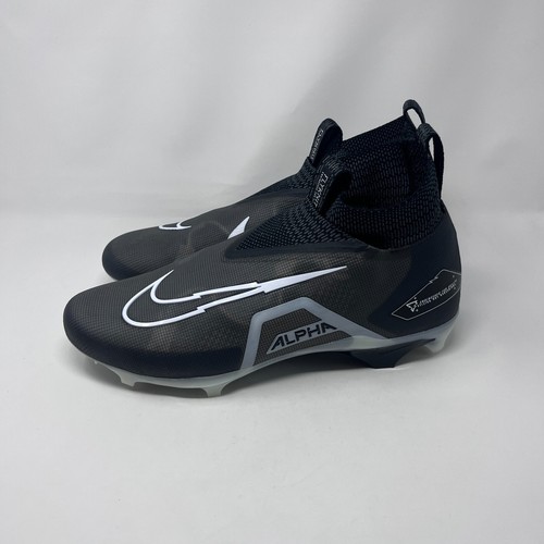 Nike Alpha Menace Elite 3 Football Cleats - Black / White - CT6648-001 - Size 16 - Picture 3 of 8