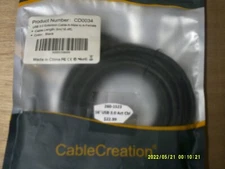 Cable Creation CF0028 Toslink Male To Toslink Male Digital Optical Audio Cable