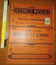 Rinaldi Giovanni, Danza delle schiave da "Nelle ore della sera" 1908*