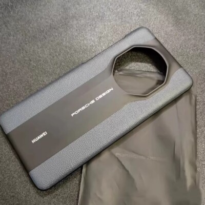 Original Luxury Genuine Leather Back Case Cover For Huawei Mate 50 RS Porsche