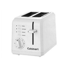 Cuisinart Plastic Compact 2 Slice White Toast...