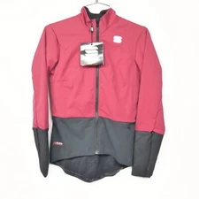 Sportful Total Comfort Jacket Women's S Long Sleeve Full Zip Winter Red Bike