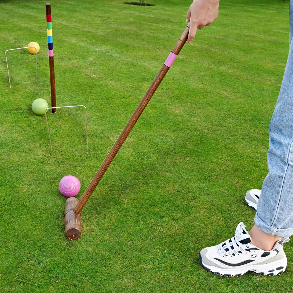 Pointyard 32’’ Six Player Croquet Set, Regulation [Classic Vintage] Croquet Set eBay
