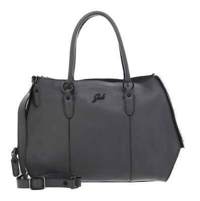 Gabs Ivette TG Bull + Crosta Black Shoulder Bag Schultertasche Basalto grau Neu