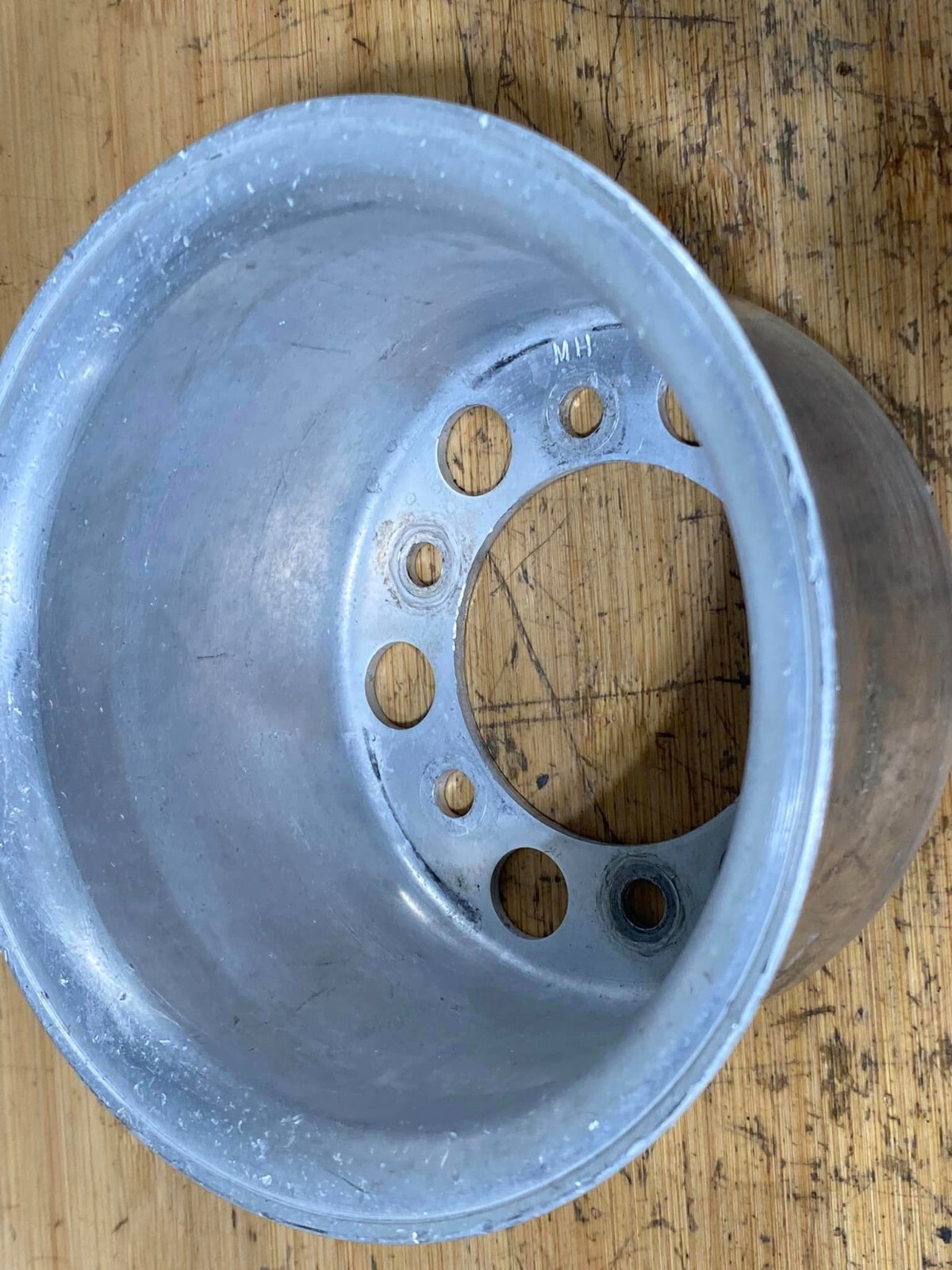 (1) Vintage kart Margay 62 series Wheel 3 Inch wide half for wheels 1