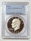 1978-S Eisenhower Dollar Proof — photo from another recent sale