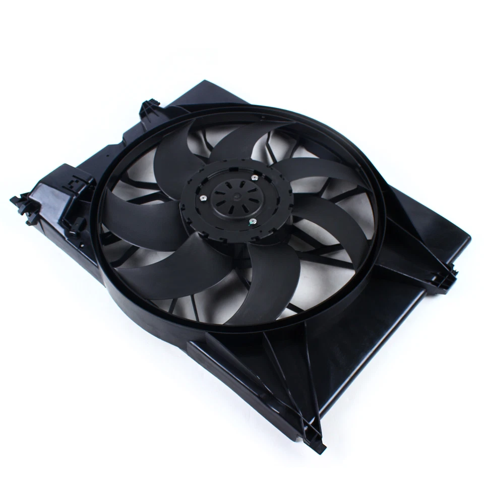 Conjunto de ventilador de refrigeración del radiador para Mercedes Benz S550 Base Sedán 2007-2013 ¡600 W! Foto 4 de 4