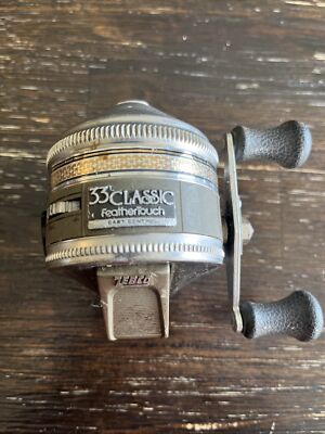 Moulinets de pêche vintage Les préférés de Zebco et Shakespear ! Zebco One Classic FeatherTouch Zebco 202 USA/Shakespear Synergy Steel & Micro - France
