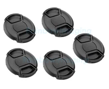 ( 5 Pcs) 72mm Snap On Lens Caps for Fujifilm Canon Sony Nikon Pentax Lense