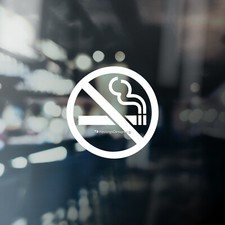 SINGLE COLOUR NO SMOKING Car,Van,Taxi Shop,Window,Wall Vinyl Sign Decal Sticker