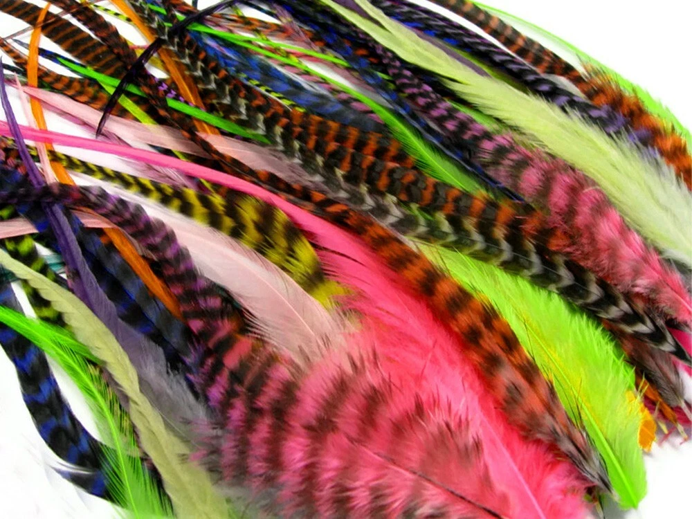 Hair feathers clearance ebay